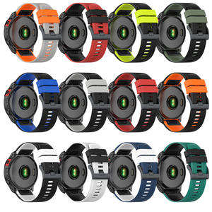 Ivanaze-correas deportivas de silicona de ajuste rápido para Garmin Tactix 7 Pro Delta <span class=keywords><strong>Bravo</strong></span> Band Fenix 7X 7 6 5/Enduro 2/Epix, 22/26mm - Product Image 2