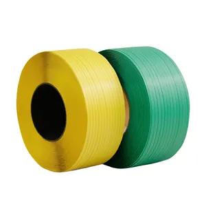 Custom 15mm polypropylene strapping roll color plastic packing belt pp strap band