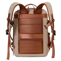 Tas Ransel Bisnis Custom Logo Grosir, Kapasitas Besar, Tahan Air, untuk Laptop dan Perjalanan