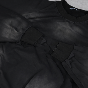 Sudadera de Algodón Grueso con Cuello Redondo y Diseño de Hombros Caídos, con Logotipo Personalizado, Lavada al Ácido, de Alta Calidad - Product Image 4