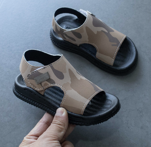 รองเท้าแตะเด็กแบบนิ่มสำหรับเด็กอายุ 1-5 ปี รองเท้าแตะเด็กผู้ชายแบบสวมสำหรับฤดูร้อน รองเท้าแตะเด็กสำหรับไปชายหาด - Product Image 2