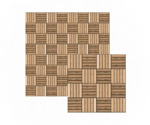 Baldosas de porcelana marrón resistentes al fuego de 300x300 para uso en exteriores, veranda de jardín, bordes vitrificados, superficie esmaltada antideslizante para estacionamiento - Product Image 4