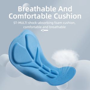 Pantaloncini da <span class=keywords><strong>Ciclismo</strong></span> ROCKBROS Estivi ad Asciugatura Rapida, Traspiranti ed Elastici con Imbottitura 3D per Uomo e Donna, MTB e Bici da Strada - Product Image 4