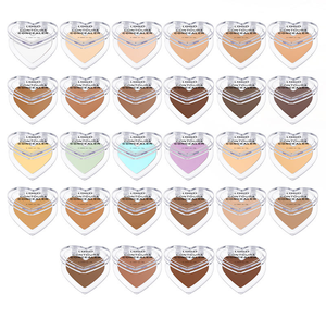 คอนซีลเลอร์เนื้อครีมแบบขายส่ง ปกปิดริ้วรอย จุดด่างดำ รูปทรงหัวใจ ปิดคลุมได้เต็มที่ สำหรับผิวโทนกลางถึงเข้ม - Product Image 5