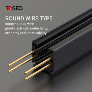 <span class=keywords><strong>Rail</strong></span> d'éclairage LED à 4 fils Design moderne <span class=keywords><strong>Rail</strong></span> de guidage en aluminium pour la décoration intérieure et le magasin de vêtements - Product Image 5