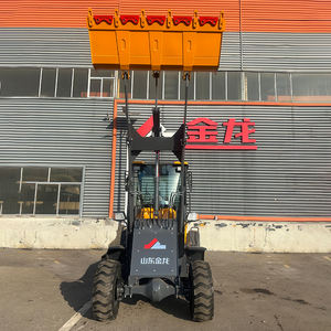 Chargeuse sur pneus mini 4x4 haute performance, machine articulée, chargeuse sur pneus hydraulique diesel - Product Image 4