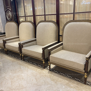 Tùy Chỉnh Cổ Điển Arabic Majlis Sang Trọng Phòng Khách Trang Trí Nội Thất Morocco Salon <span class=keywords><strong>Sofa</strong></span> Truyền Thống Vải <span class=keywords><strong>Sofa</strong></span> Với Khung Gỗ - Product Image 4