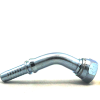 Raccords de Tuyau Hydraulique Forgés en Acier au Carbone Zingué, Haute Pression, 90 Degrés, Filetage Femelle BSP 60 Conique, Classe 1000