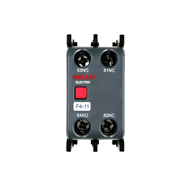 DELIXI Original and New Auxiliary Contact Blocks F4-02 F4-11 RoHS Compliant Contacts Good Quality Low Price for LV Products