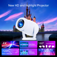 YDH-Y400 Vente en gros 2025 Nouveau produit phare 4K Haute définition Android 1080P 300ANSI Android 12 Mise au point automatique Projecteur domestique intérieur