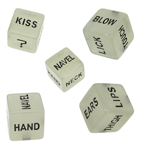 Juego de Dados Acrílicos de Lujo de Alta Calidad con Posiciones del Kamasutra, Ecológicos, Cuadrados, al por Mayor - Product Image 1