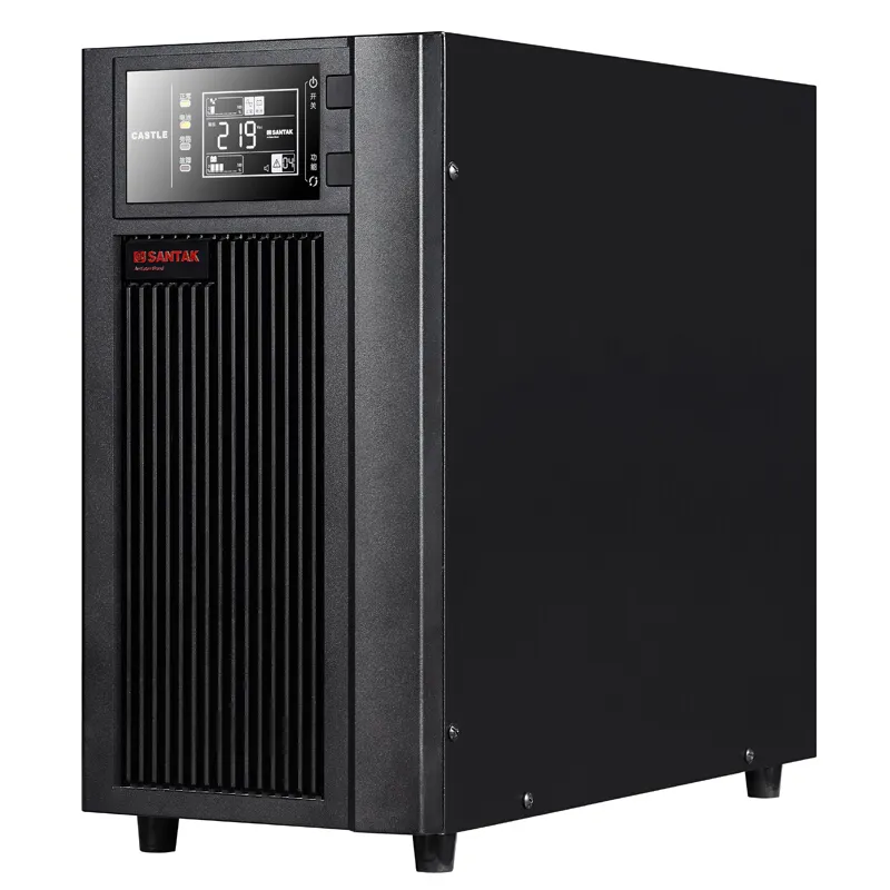 Alimentation sans coupure SANTAK 10KVA 380V/220V UPS en ligne haute fréquence