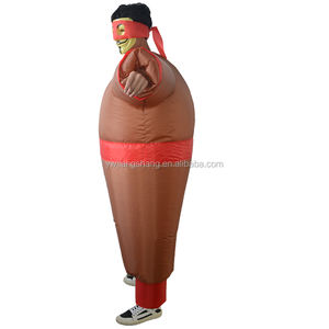 Giapponese Ninja completo <span class=keywords><strong>Costume</strong></span> gonfiabile <span class=keywords><strong>per</strong></span> adulti divertente Cosplay di Halloween con preservativo Unisex PayPal film TV tute - Product Image 3