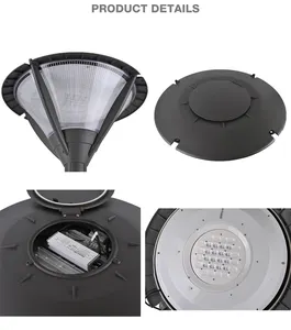 새로운 디자인 옥외 방수 IP65 SMD3030 100w 40w 60w 120w LED 정원 램프 알루미늄 LED 가로등