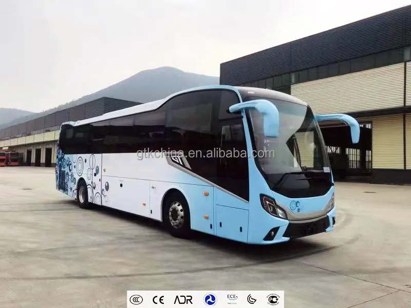Autobús turístico de lujo manual nuevo de 12m con 65 + 1 asientos, gran oferta, autobús automático de China con 50 asientos, autobús eléctrico personalizado