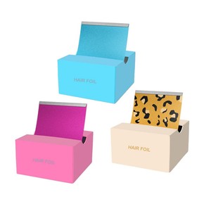 500 Hojas <span class=keywords><strong>de</strong></span> Papel <span class=keywords><strong>de</strong></span> Aluminio <span class=keywords><strong>de</strong></span> Grado Alimenticio <span class=keywords><strong>para</strong></span> Coloración del Cabello, Uso en Salones <span class=keywords><strong>de</strong></span> Belleza y Peluquerías, Impresas, Recubiertas y con Relieve - Product Image 2