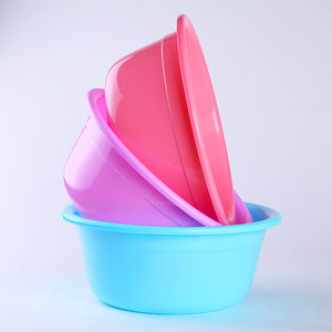 Lavabo Redondo de Plástico Sanhao de 39 cm de Profundidad para Uso Doméstico, Lavandería y Estudiantes, Colores Variados - Product Image 3
