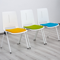 Chaises de Conférence Empilables en Plastique de Conception Moderne pour Bureau, Meubles de Gros pour Salle de Formation