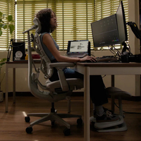 Chaise ergonomique Libernovo avec design de correction de posture pour des habitudes de travail saines, chaise de jeu