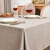 Nappe de table de 6 pieds pour mariage et fête, fournisseur chinois de nappe de table de réception