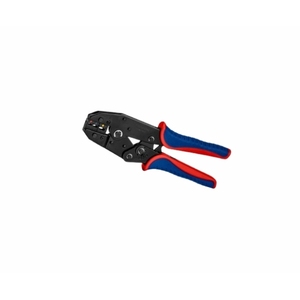 Pinza Crimpatrice Professionale con Teste Intercambiabili per Terminali, Ghiere e Connettori Fotovoltaici - Product Image 1