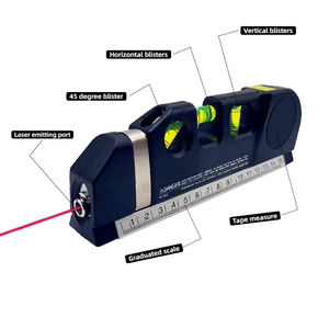 Многофункциональные высокоточные измерительные инструменты с перекрестной прямой лазерный уровень с тремя режимами - Product Image 2