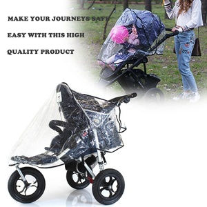 Cubierta Impermeable Universal de Plástico para Cochecito de Bebé, Protector contra la Lluvia para Cochecitos - Product Image 5