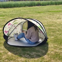 Tente de plage automatique à une chambre, portable, ouverture rapide, en nylon imperméable 1000-1500mm, pour l'été, les parcs, le camping extérieur des enfants, Jinliu