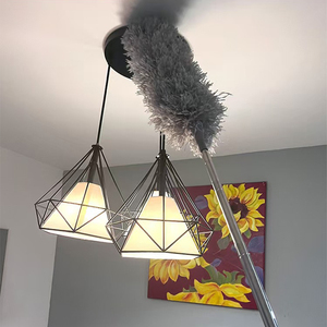 Cepillo Telescópico para Polvo con Mango Extensible, Cepillo para Telarañas, Limpieza de Pisos, Techos, Computadoras, TV, Eliminación de Ácaros y Polvo en Espacios Reducidos - Product Image 4