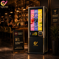 Distributeur automatique intelligent de ZYN SNUS pour bars/boîtes de nuit, très vendu aux États-Unis, avec paiement par code QR, lecteur de carte d'identité et écran tactile de 32 pouces