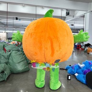 Costume de mascotte de <span class=keywords><strong>citrouille</strong></span> pour la fête de Cosplay Costume <span class=keywords><strong>gonflable</strong></span> de <span class=keywords><strong>citrouille</strong></span> adulte poupée d'exposition de fête - Product Image 4