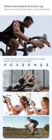 Montre connectée étanche 5ATM+IP68, marque W11, avec suivi de la fréquence cardiaque ECG, test de pression artérielle BO BP, modes sportifs multiples, bracelet intelligent