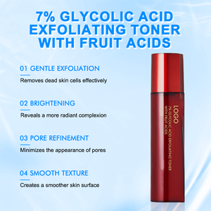 โทนเนอร์ OEM กรดไกลโคลิก ไวท์เทนนิ่ง ทำความสะอาดล้ำลึก ควบคุมความมัน ลดสิว ผสมไฮยาลูรอนิค แอซิด ผลัดเซลล์ผิว 150 มล. สำหรับทุกสภาพผิว - Product Image 2
