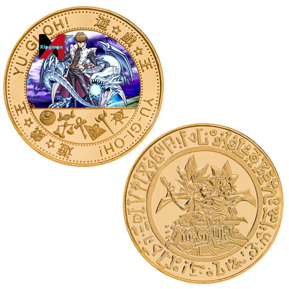 애니메이션 유희왕 코인 유희 모토 조이 웨일러 류 바쿠라 세토 카이바 게임 메탈 기념 코인 컬렉션| Alibaba.com