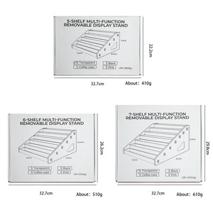 Nuevo Estante para Esmaltes de Uñas de Salón, <span class=keywords><strong>Multicapa</strong></span>, Acrílico Transparente, Multiusos, Expositor de Cosméticos - Product Image 5