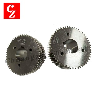 High Precision Helical <b>Gear</b> Set 39755400 Air Compressor <b>Gear</b> Set Replacement for Ingersoll Rand Screw Compressor Part - Product Image 1