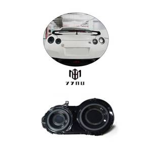ไฟท้ายสำหรับ Nissan R35 <span class=keywords><strong>GTR</strong></span> ปี 2008-2019 ด้านซ้ายขวา ไฟท้ายกันชนหลัง รุ่นปี 2017 <span class=keywords><strong>Nismo</strong></span> LED สีดำรมควัน - Product Image 1