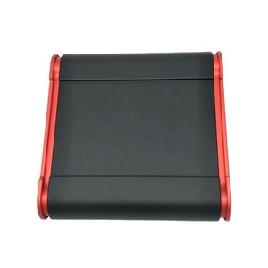 2021 cao cấp Thành phần âm thanh bao vây tùy chỉnh ép đùn nhôm bao vây Anodized đùn tản nhiệt bao vây - Product Image 3