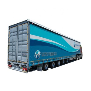 Semi-<span class=keywords><strong>remorque</strong></span> basculante LUYI à 5 essieux, suspension pneumatique, caisse 120m³, long.16,3m, plancher acier, grande capacité. - Product Image 1