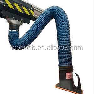 Bras d'extraction <span class=keywords><strong>de</strong></span> fumée flexible résistant aux hautes températures avec capot d'aspiration - Product Image 3