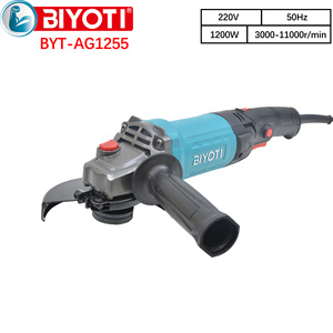 NOUVEAU <span class=keywords><strong>Meuleuse</strong></span> d'angle électrique industrielle filaire 1200 W professionnelle 125 mm à vitesse variable <span class=keywords><strong>pour</strong></span> la découpe, le meulage et le polissage des métaux - Product Image 1