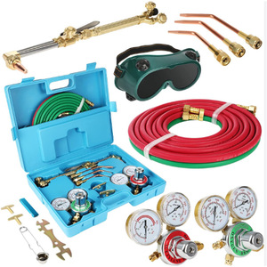 Kit de soudage et de découpe WQ 01, réducteur de pression acétylène/oxygène, torche, usage industriel - Product Image 3