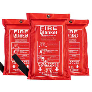1m X 1m ignifugo ignifugo di emergenza antincendio coperta per campeggio e cucina strumento di sicurezza per la lotta antincendio - Product Image 1