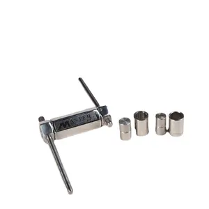 Práctico y ligero supresor de punta de billar portátil adecuado para tacos de billar de 10-11mm compresor de punta de Taco de prensa