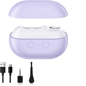 Electric Nail Clipper Trimmer Polisher Automatic LED Light Built-in Nail Scraps Storage Box Low Light Conditions Elderly Kids - Product Image 4