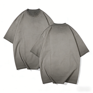 Camiseta de Manga Corta Extra Grande, Tejida a Medida, Estilo Vintage, con Impresión Ecológica y Transpirable para Hombre - Product Image 3