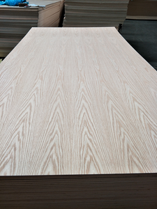 Precio barato tablero de madera contrachapada chapada en roble rojo natural <span class=keywords><strong>MDF</strong></span> <span class=keywords><strong>laminado</strong></span> de nogal - Product Image 5