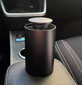 Luxury Electric Waterless Metal Car Aroma Essential Oil <b>Diffuser</b> for Home Hotel Mini Portable Rechargeable Air Scent <b>Diffuser</b> - Product Image 2