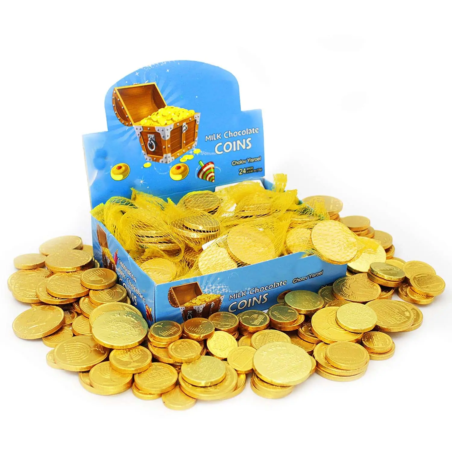 OEM-Moneda de Oro y leche, chocolate y dulces