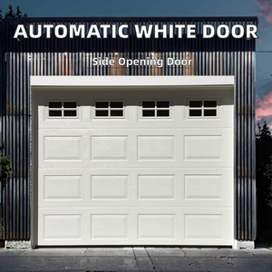<span class=keywords><strong>Porte</strong></span> <span class=keywords><strong>de</strong></span> <span class=keywords><strong>garage</strong></span> électrique pliante automatique en acier <span class=keywords><strong>avec</strong></span> <span class=keywords><strong>porte</strong></span> piétonne intégrée pour villa et usage résidentiel - Product Image 5